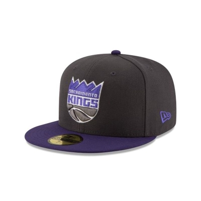 Sacramento Kings Gorra | New Era NBA 2tone 59fifty Fitted Cap Mexico - Grises